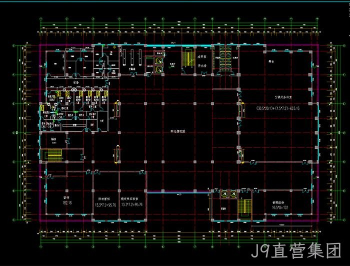 研发大楼平面图样式 研发大楼平面图样式
